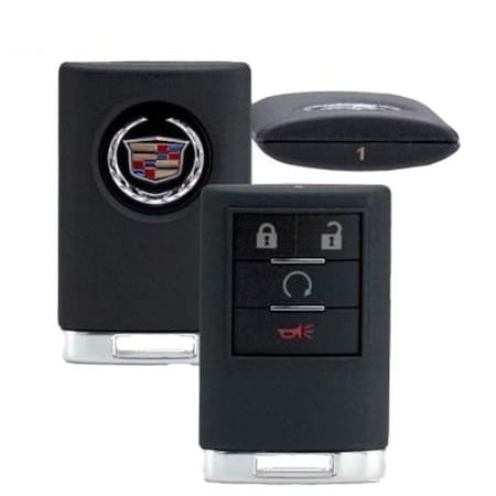 Strattec Strattec: 4 Button Remote Key Fob for Cadillac Escalade - Driver 1 STR-5923885